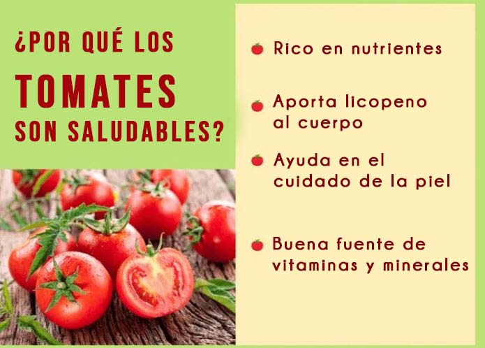 - 10 Beneficios del Tomate para la Salud con Base Cientifica